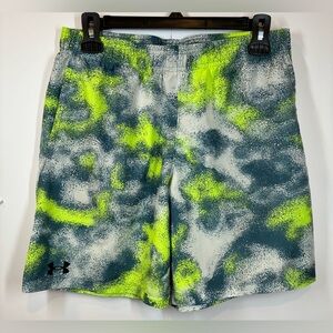 Under Armour Boy’s Multicolor Woven Print Shorts Size YXL